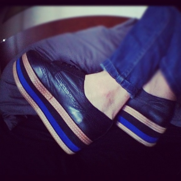 Jeffrey Campbell Ad-Man platform leather shoes 11 - Picture 2 of 9